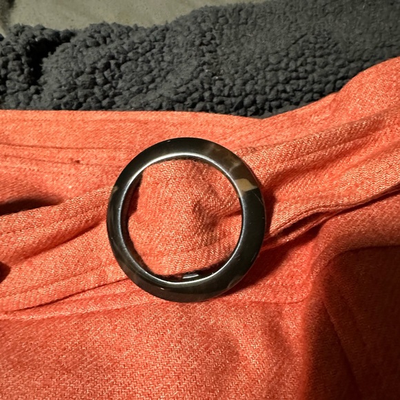 Orange mid calf skirt - Picture 2 of 3